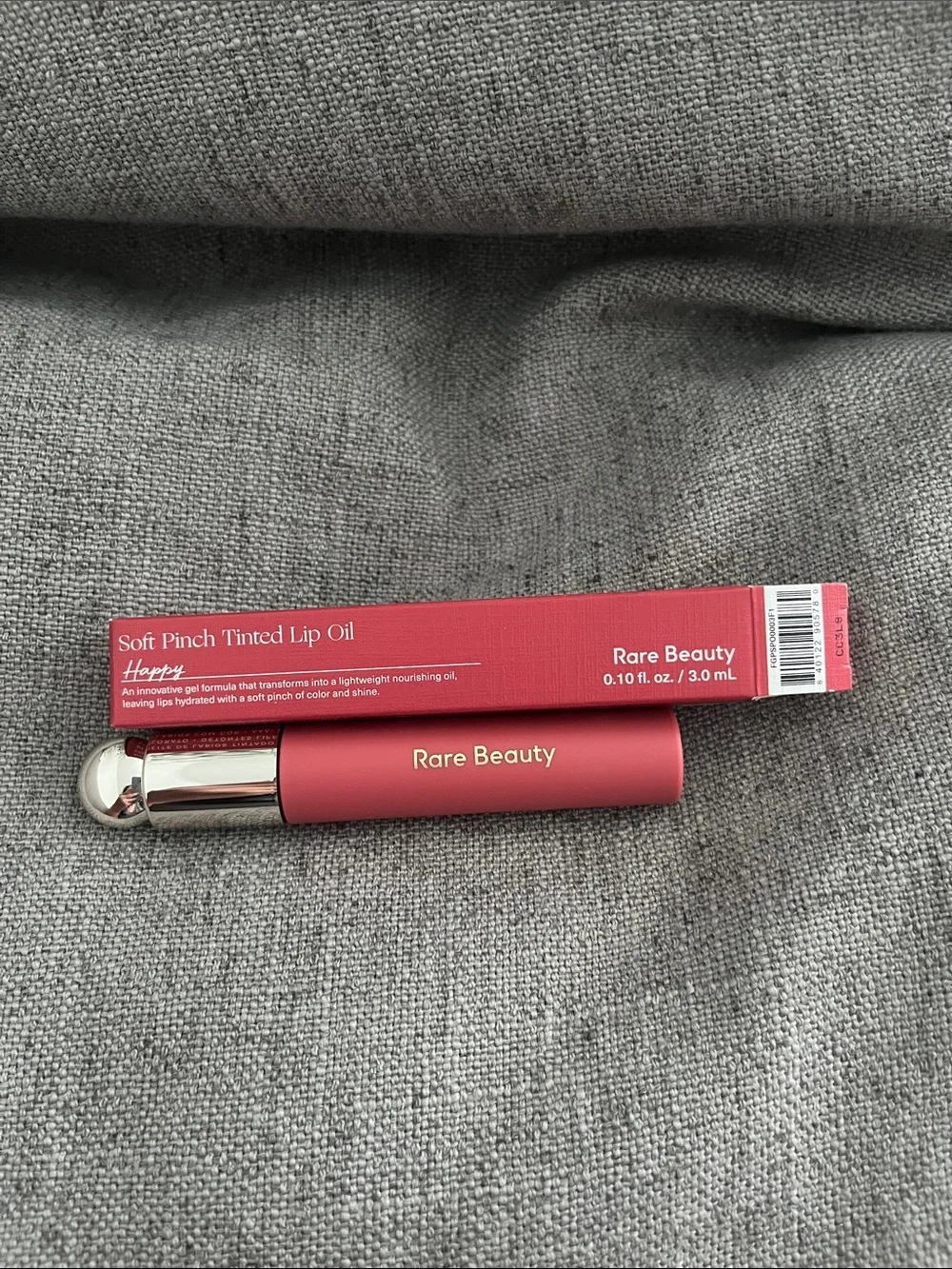 Rare Beauty Soft Pinch Tinted Lip Oil — Matte Rose Pink- New in Box